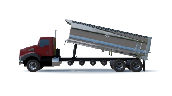 Quick Release MAC Trailer Half Round Straight Truck Body